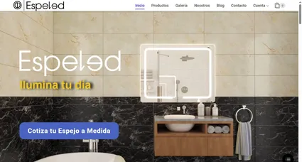 Sitio informativo y catálogo de productos Espeled en México